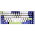 雷柏700-8A机甲紫多模有线无线背光游戏机械键盘 键盘/雷柏