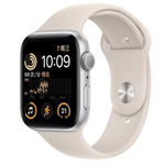�O果Apple Watch Series SE午夜色�X金�俦�み\�有捅�� 星光色 GPS版 40mm 智能手表/�O果