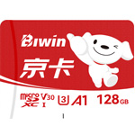 ��ά��BIWIN��128GB TF(MicroSD)�ڴ濨 C10 U3 V30 A1 BJ100�洢��